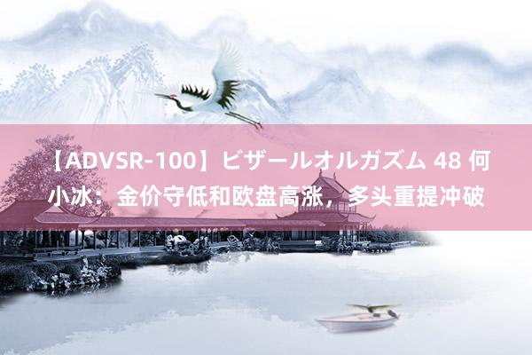 【ADVSR-100】ビザールオルガズム 48 何小冰：金价守低和欧盘高涨，多头重提冲破