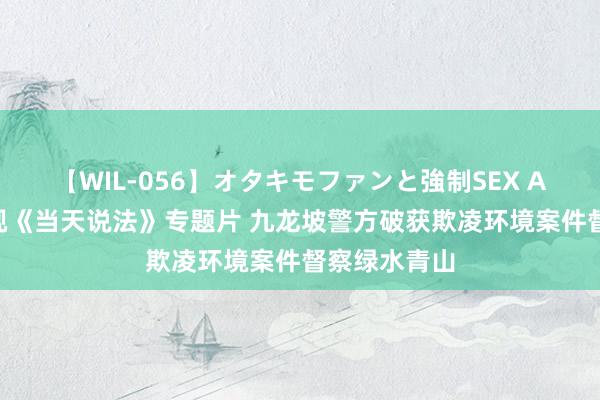 【WIL-056】オタキモファンと強制SEX AYA 登上央视《当天说法》专题片 九龙坡警方破获欺凌环境案件督察绿水青山