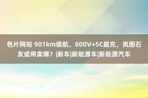 色片网站 901km续航，800V+5C超充，岚图石友或将卖爆？|新车|新能源车|新能源汽车